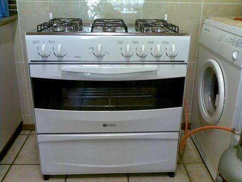 ***6 Burner, ZERO, Gas stove with oven***