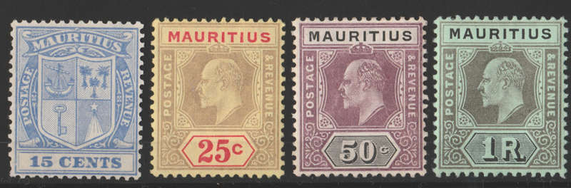 1910 Mauritius Arms Complete Set of 15.