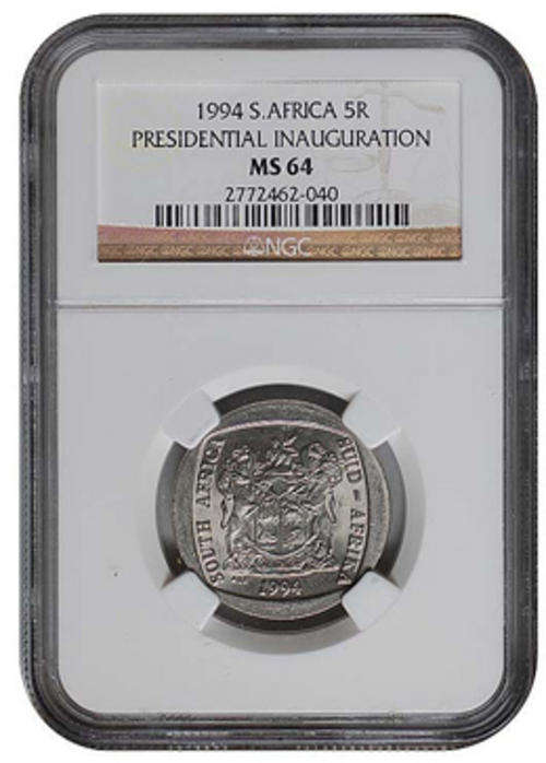1994 PRESIDENTIAL INAUGURATION NGC GRADED MS 64 --2 AVAILABLE--