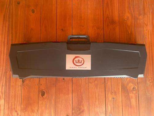 KRAL ARMS BIG HORN PCP AIR RIFLE IN 9MM with DONNYFL Emperor Silencer + Discovery 4-16x44 FFP scope