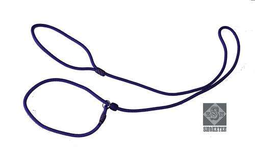Dog rope slip Lead - purple