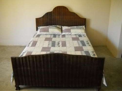 Solid Mahogony Double bed Head & Foot board