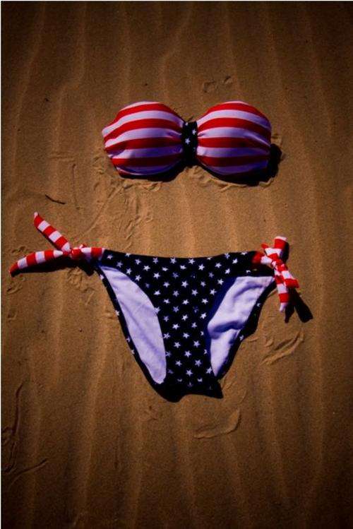 American Flag Bikini