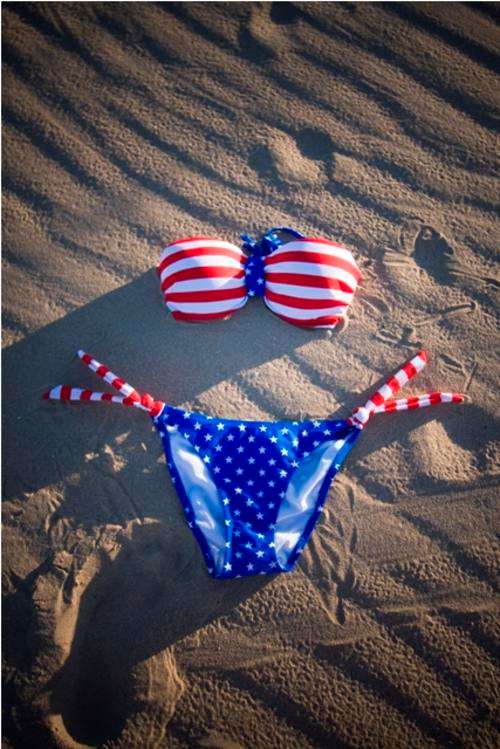 Light Blue American Bikini