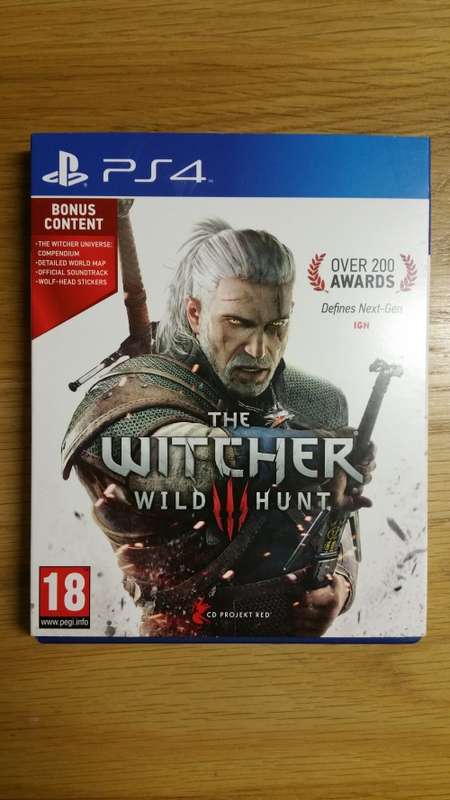 The Witcher 3 ps4