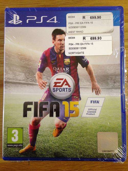 FIFA 15 PS4 + FREE SHIPPING