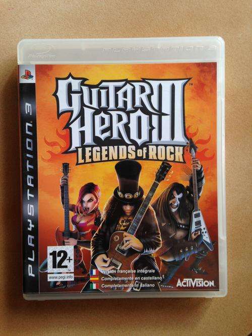 Guitar Hero 3 PS3 + Guitar & Free Shipping