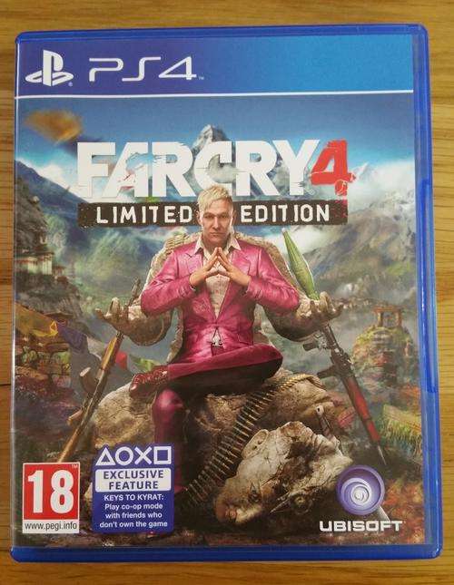 FAR CRY 4 PS4 limited Edition + T-Shirt