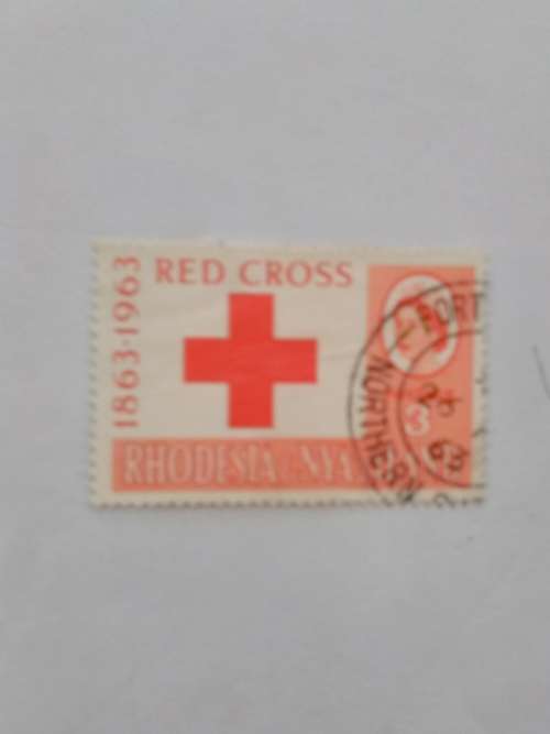 Rhodesia & Nyasaland - Red Cross - 3d
