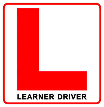 GIVEAWAY - LEARNER DRIVER DECALS / STICKERS x 100