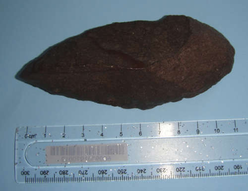 Stone Age Hand Axe made by Early Man (1 to 2 million years old) : Item 2 of 6