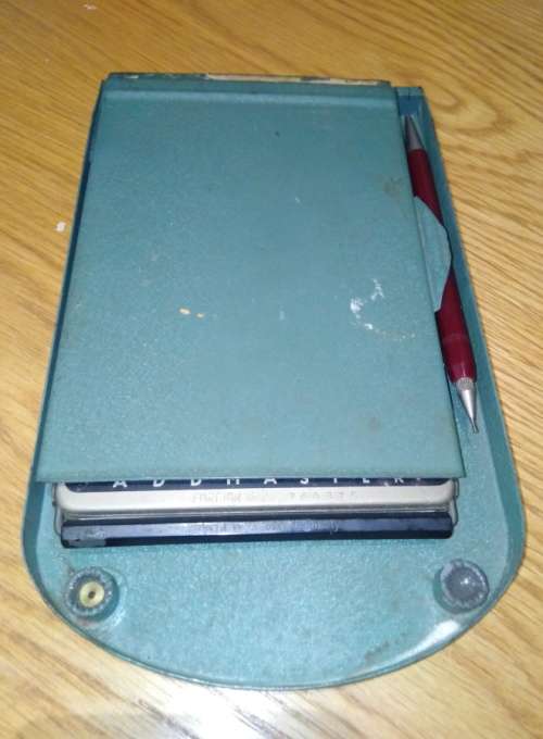 Vintage Manual Calculator  Addmaster (circa 1945)