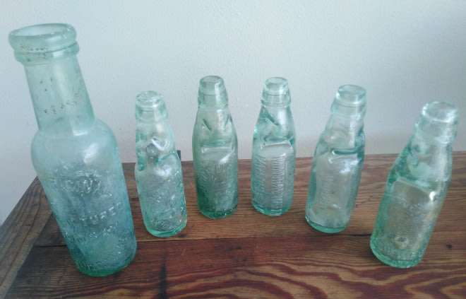 Collection of 6 Vintage Bottles
