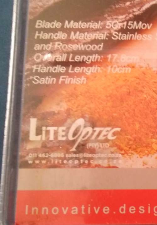 A Collection of Three Different Knives Still Sealed in Blister Packs