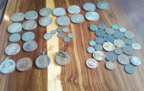 Union and Republic of South Africa: Large Lot of Silver Coins and other Items