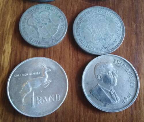 Union and Republic of South Africa: Large Lot of Silver Coins and other Items