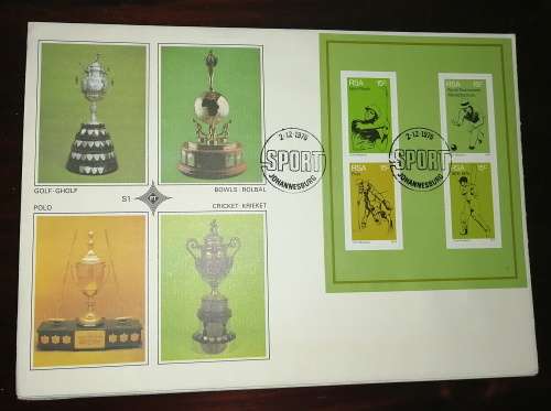 Big Collection: 140 Large SA First Day Covers from 1976-1981 (5 sets of 20 with 7 different themes)