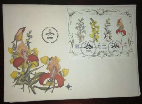 Big Collection: 140 Large SA First Day Covers from 1976-1981 (5 sets of 20 with 7 different themes)