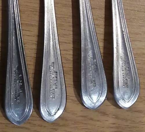Two sets of Vintage Cutlery, mostly silver-plated