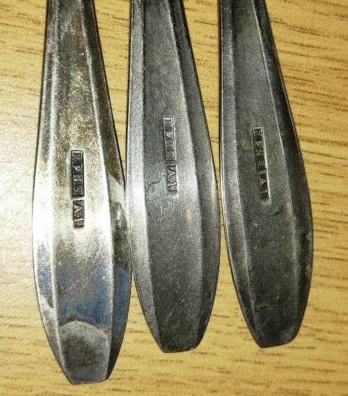Two sets of Vintage Cutlery, mostly silver-plated