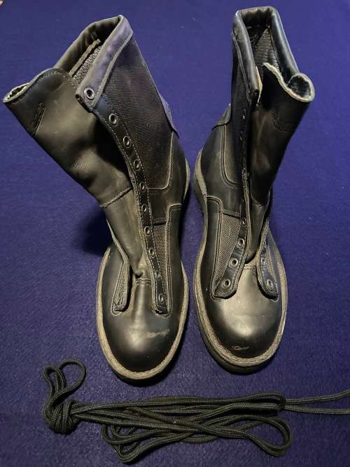 SA SPECIAL FORCES  Black Boots as issued for Urban Operations