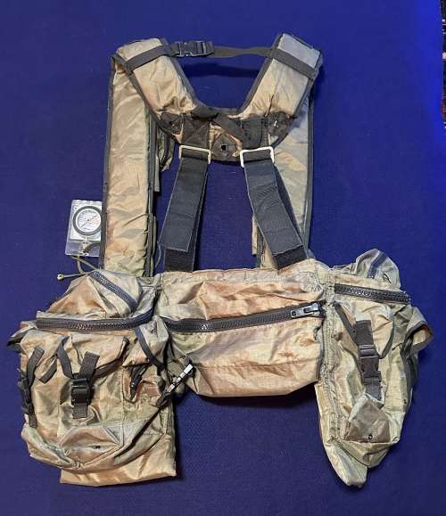 SA SPECIAL FORCES  RECCE Combat Rig, with Camillus Combat Knife and Compass (Read Description)