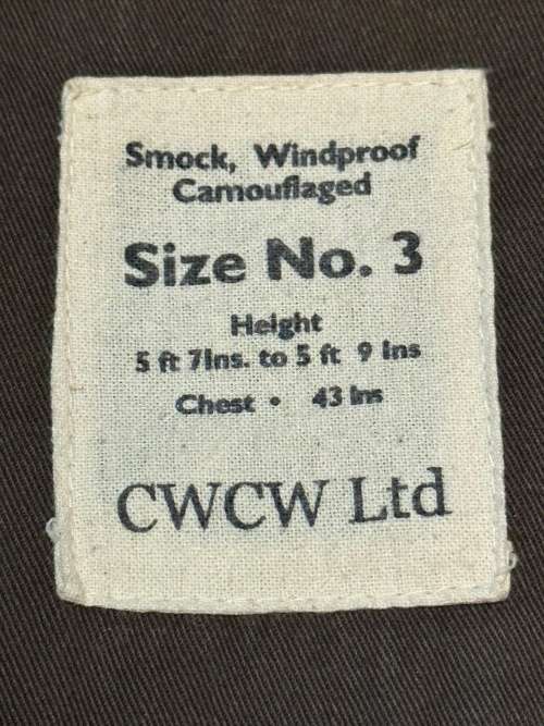Silvermans Camouflage Windproof Smock - Repro of WWII SAS Smock (Read Description)
