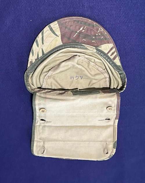 Original Rhodesian Period Camo Flap Cap - Excellent Condition