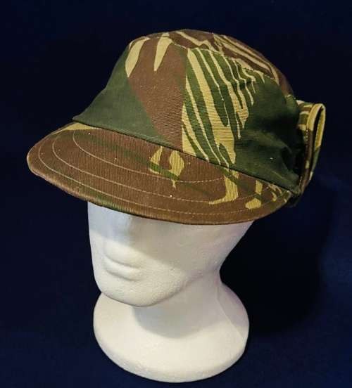 Original Rhodesian Period Camo Flap Cap - Excellent Condition