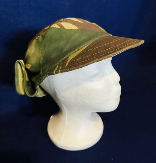 Original Rhodesian Period Camo Flap Cap - Excellent Condition