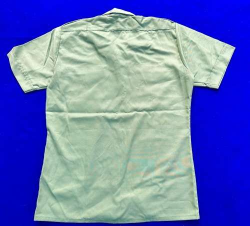 Rhodesian Army Olive Green STATESMAN Shirt - Size 38 - As New