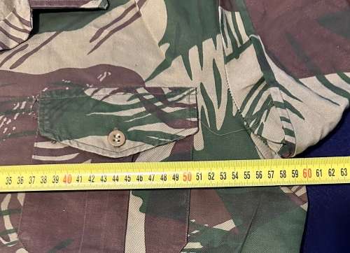 RHODESIAN CAMO Long Sleeve Shirt - Labelled and made by STATESMAN