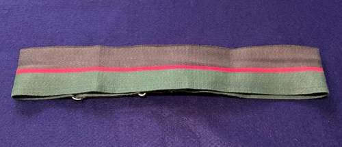 Rhodesia Regiment Stable Belt - Very Good Condition