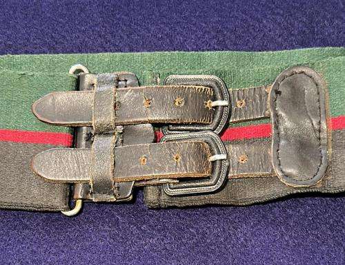 Rhodesia Regiment Stable Belt - Very Good Condition