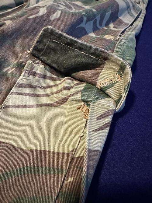 RHODESIAN ARMY CAMO TROUSERS, with Rear Padding and Waist Adjuster