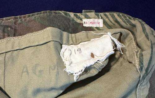 RHODESIAN ARMY CAMO TROUSERS, with Rear Padding and Waist Adjuster