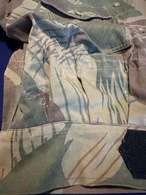 TAILORED RHODESIAN CAMO BUSHJACKET into Bunny Jacket