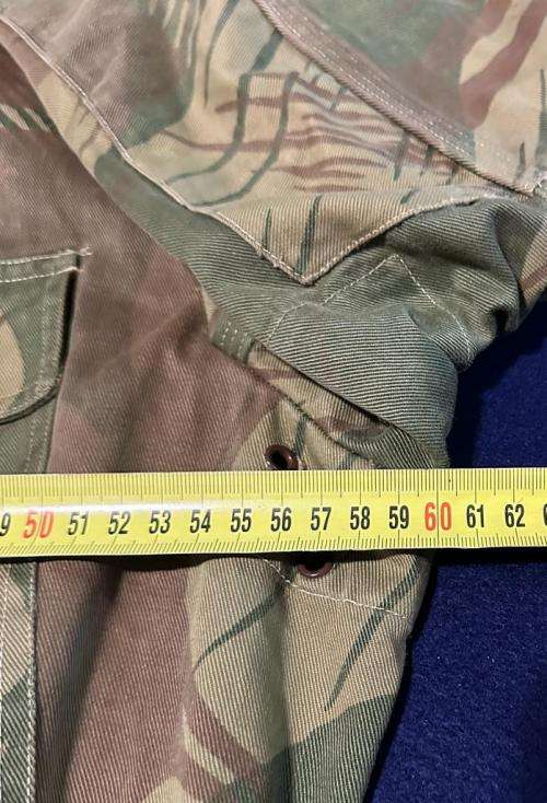 TAILORED RHODESIAN CAMO BUSHJACKET into Bunny Jacket