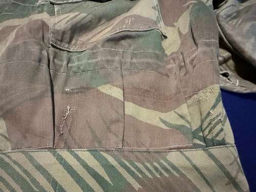TAILORED RHODESIAN CAMO BUSHJACKET into Bunny Jacket