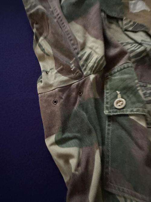 BSAP PATU RHODESIA CAMO BUSH JACKET, with back zipper Pouch & PATU Patch