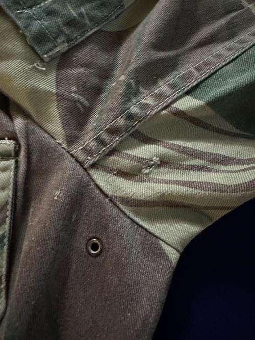 BSAP PATU RHODESIA CAMO BUSH JACKET, with back zipper Pouch & PATU Patch