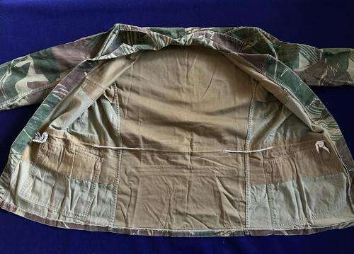 BSAP PATU RHODESIA CAMO BUSH JACKET, with back zipper Pouch & PATU Patch