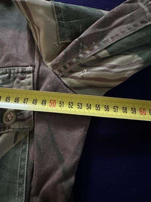 BSAP PATU RHODESIA CAMO BUSH JACKET, with back zipper Pouch & PATU Patch