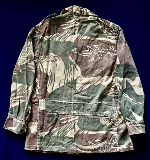 BSAP PATU RHODESIA CAMO BUSH JACKET, with back zipper Pouch & PATU Patch