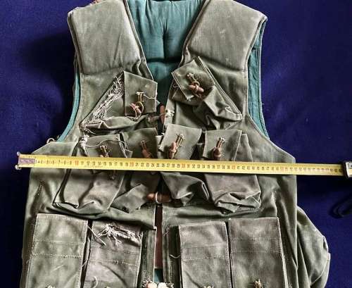 RARE SADF RECCE COMMANDO COMBAT VEST/BATTLE JACKET (Read Description)