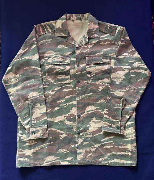 Namibian Camo Shirt, Number Stamped in collar is 123.