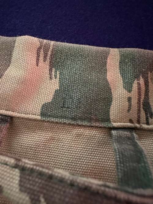 Namibian Camo Shirt, Number Stamped in collar is 123.