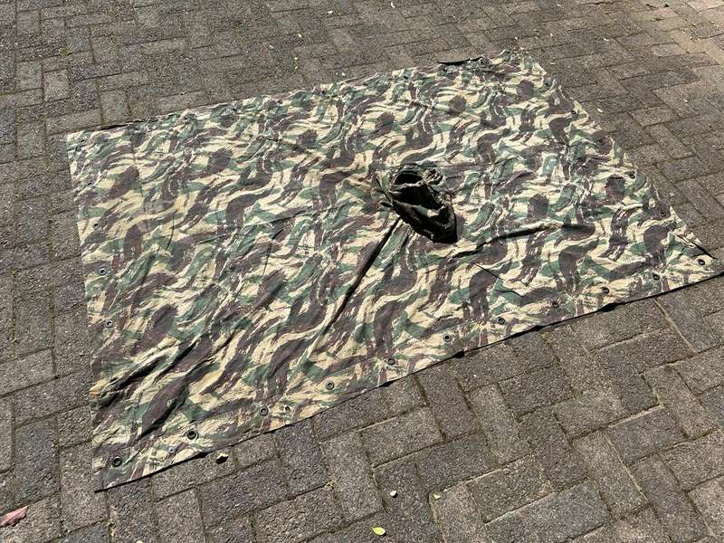 Portuguese Lizard Camo Poncho - 135cm x 195cm (Used by SA Special Forces)
