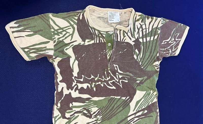 Rhodesian Camo T-Shirt - Manufacturers Equity Clothing - Size Small