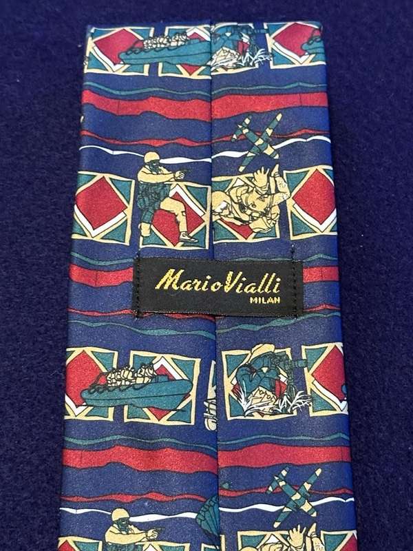 SA Special Forces / RECCE Silk Tie - By Manufacturer Mario Vialli (Milan, Italy)